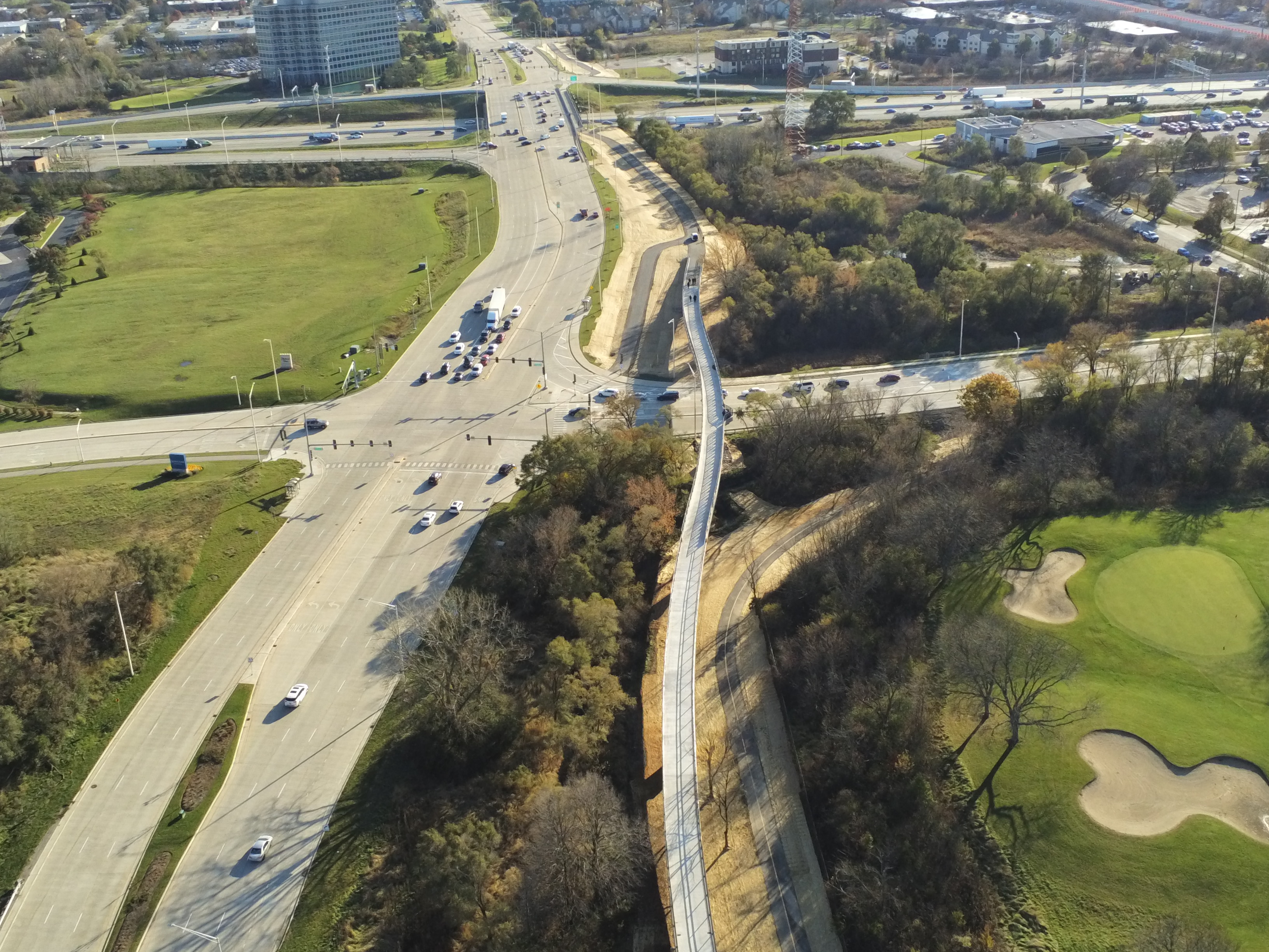 Pedestrian Bridge, Schaumburg
